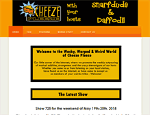 Tablet Screenshot of cheezepleeze.com